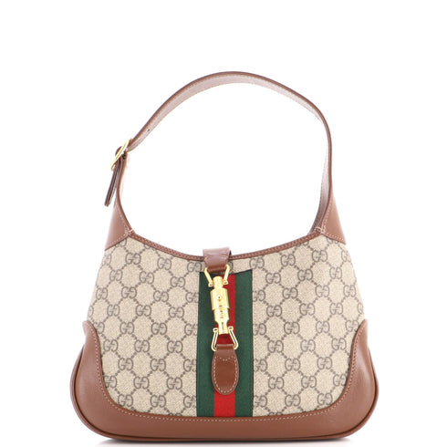 Jackie 1961 Hobo GG Coated Canvas Small