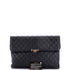 Golden Class O Case Clutch Quilted Caviar Large