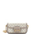 Horsebit 1955 Shoulder Bag GG Coated Canvas with Leather East West
