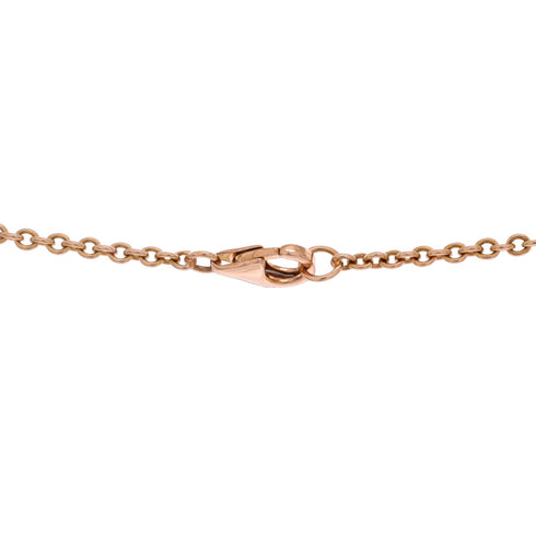 Love Interlocking Necklace 18K Rose Gold