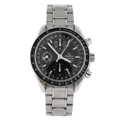 Speedmaster Day-Date Chronograph Automatic Watch Stainless Steel 39