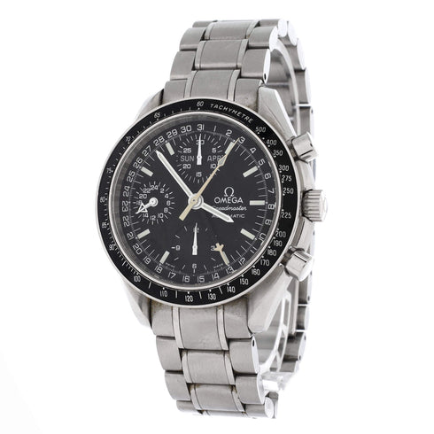 Speedmaster Day-Date Chronograph Automatic Watch Stainless Steel 39