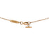 T Smile Pendant Necklace 18K Yellow Gold Small
