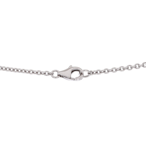 Love Interlocking Necklace 18K White Gold