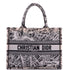 Book Tote Embroidered Canvas Medium