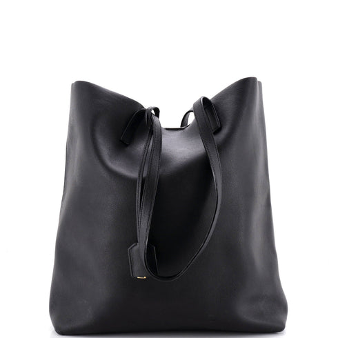 Shopper Tote Leather Tall
