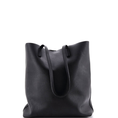 Shopper Tote Leather Tall