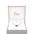 Rose Celeste Pendant Necklace 18K Yellow Gold and 18K White Gold with Diamond, Onyx, and Mother of Pearl