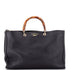 Bamboo Shopper Tote Leather Large