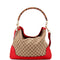 Diana Bamboo Shoulder Bag GG Canvas Medium