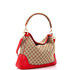 Diana Bamboo Shoulder Bag GG Canvas Medium