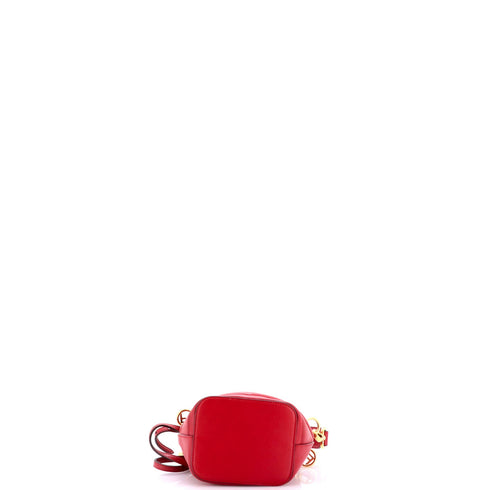 Monster Mon Tresor Bucket Bag Leather Mini