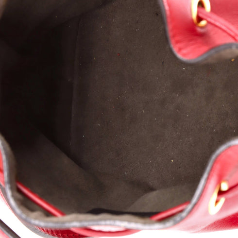 Monster Mon Tresor Bucket Bag Leather Mini