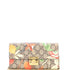 Padlock Continental Chain Wallet Tian Print GG Coated Canvas Long