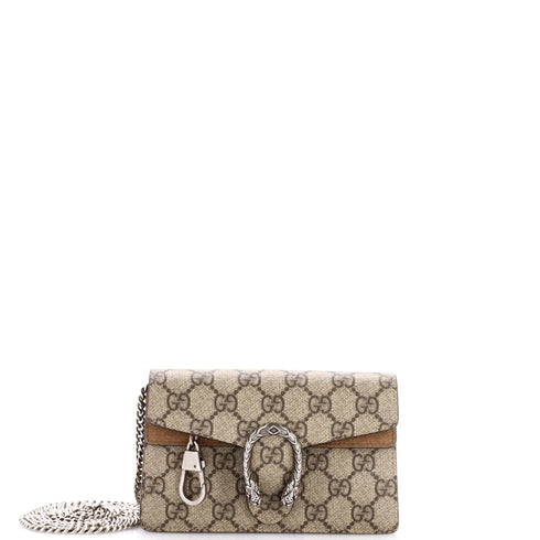 Dionysus Bag GG Coated Canvas Super Mini