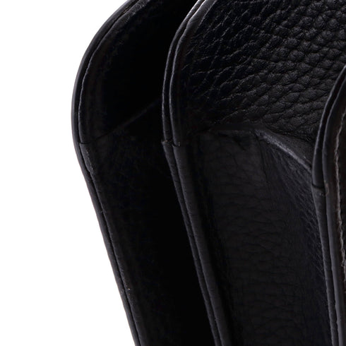 Interlocking Shoulder Bag Leather Medium