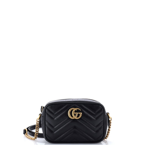 GG Marmont Shoulder Bag Matelasse Leather Mini