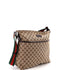 Front Pocket Web Messenger GG Canvas Medium