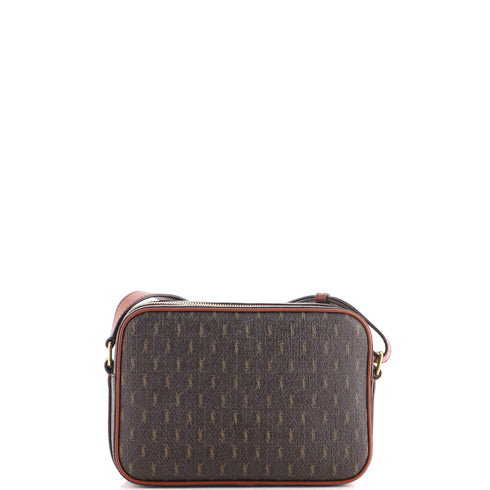 Le Monogramme Camera Bag Monogram All Over Coated Canvas and Leather Small