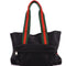 Logo Web Pocket Tote Embossed Nylon Large