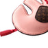 Elephant Bag Charm Leather with Monogram Canvas