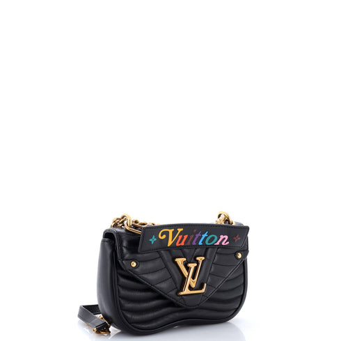 New Wave Chain Bag Quilted Leather PM