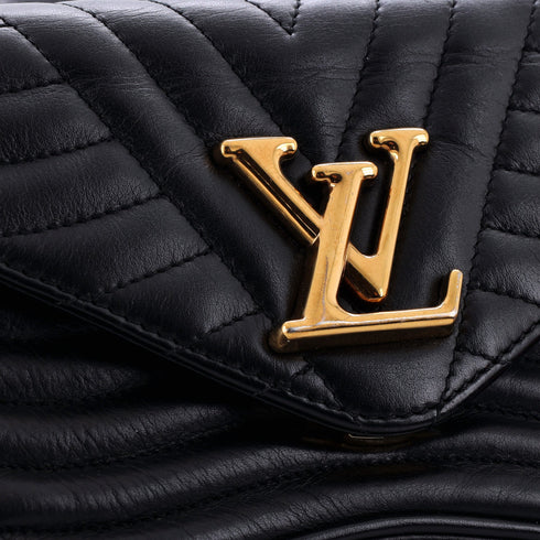 New Wave Chain Bag Quilted Leather PM