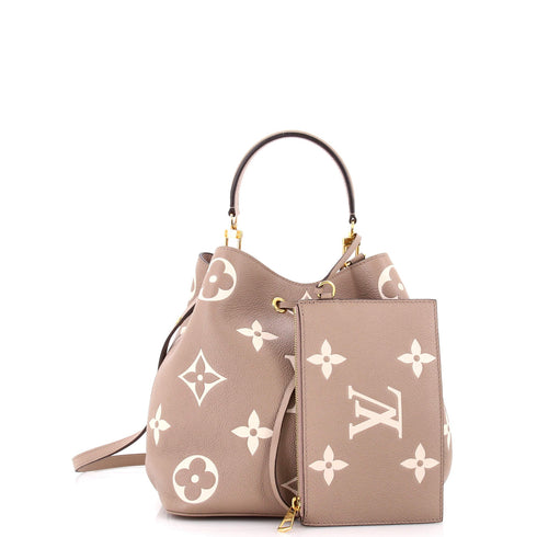 NeoNoe Handbag Bicolor Monogram Empreinte Giant MM