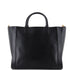 VLogo Convertible Shopper Tote Leather Large