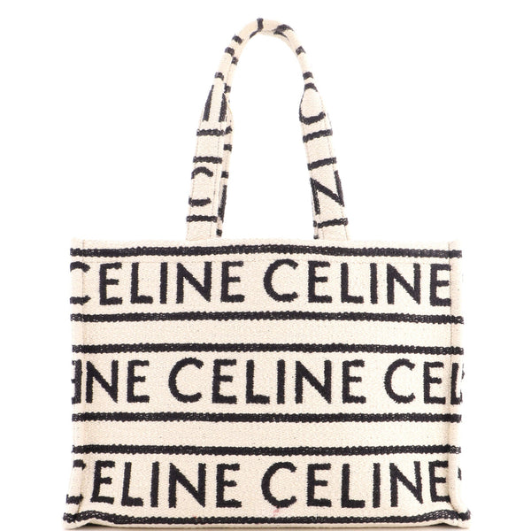 Cabas Thais Tote Logo All Over Textile Large