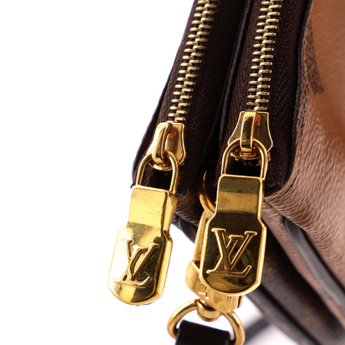 Double Zip Pochette Reverse Monogram Giant
