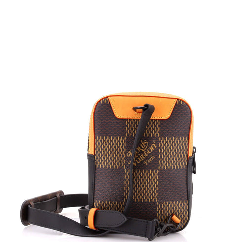 Nigo Amazone Sling Bag Limited Edition Giant Damier and Monogram Canvas