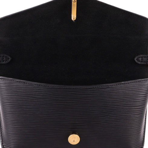 Padlock on Strap Handbag Epi Leather