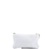 Zip Flat Pouch Shoulder Bag Leather