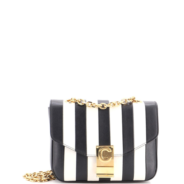 C Bag Printed Leather Small
