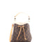 NeoNoe Handbag Monogram Canvas with Shearling BB