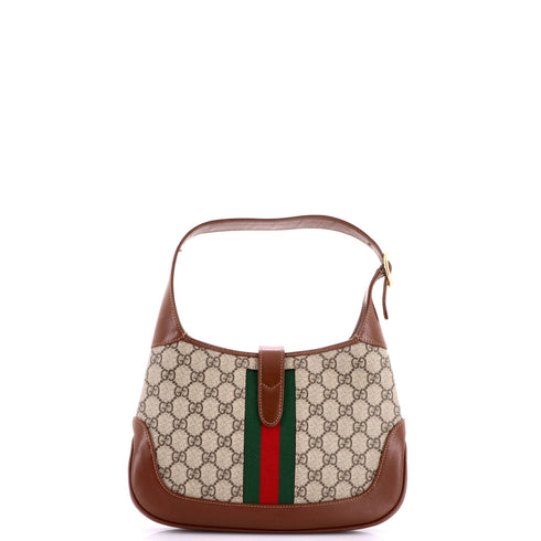 Jackie 1961 Hobo GG Coated Canvas Small