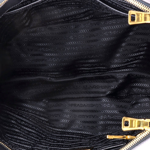 Double Zip Lux Tote Saffiano Leather Large