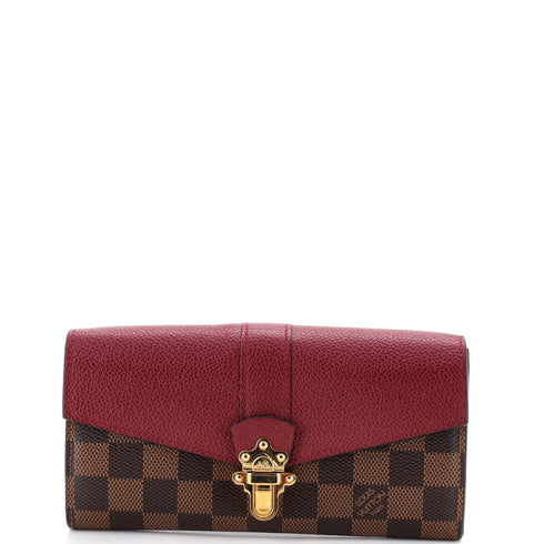 Clapton Wallet Damier and Leather