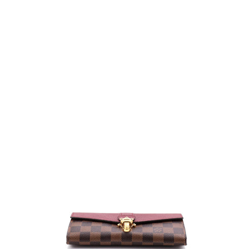 Clapton Wallet Damier and Leather
