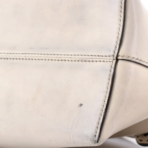 Logo By The Way Satchel Embossed Leather Medium