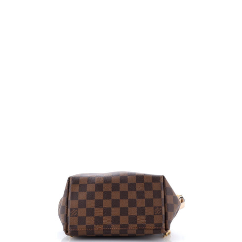 Clapton Backpack Damier and Leather