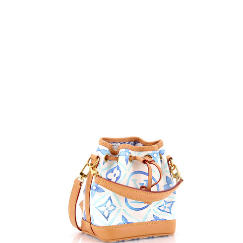 Noe NM Handbag By The Pool Monogram Watercolor Giant Nano
