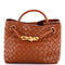 Andiamo Top Handle Bag Intrecciato Nappa Small