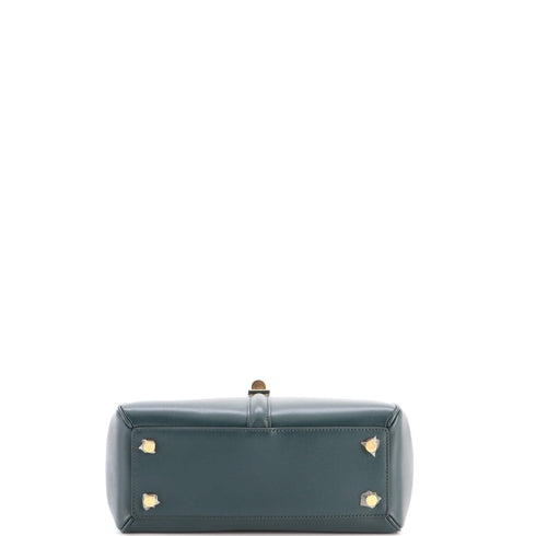 16 Top Handle Bag Smooth Calfskin Small