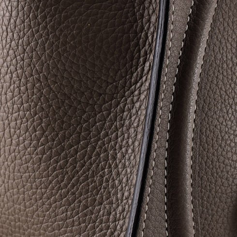 Luggage Bag Grainy Leather Nano