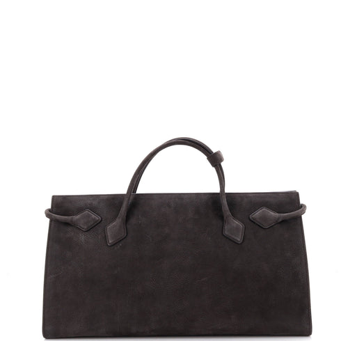 Le Teckel Tote Suede
