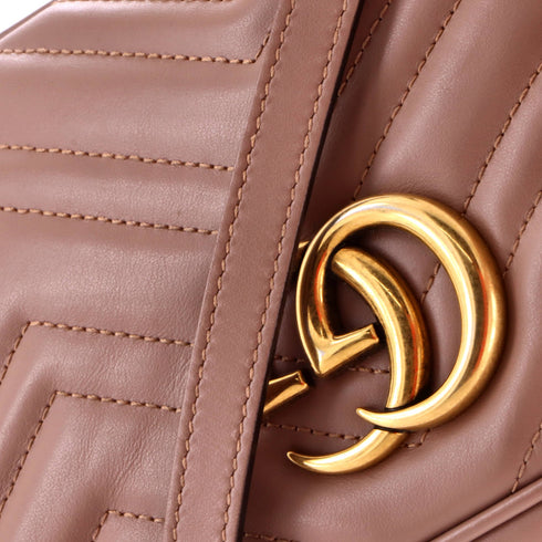 GG Marmont Shoulder Bag Matelasse Leather Small