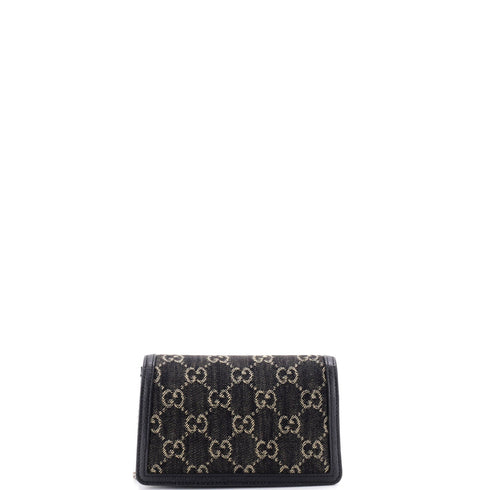 Dionysus Bag GG Denim Super Mini