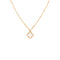 Sweet Alhambra Pendant Necklace 18K Yellow Gold and Mother of Pearl